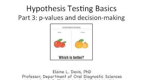 Hypothesis Testing Basics, Part 3