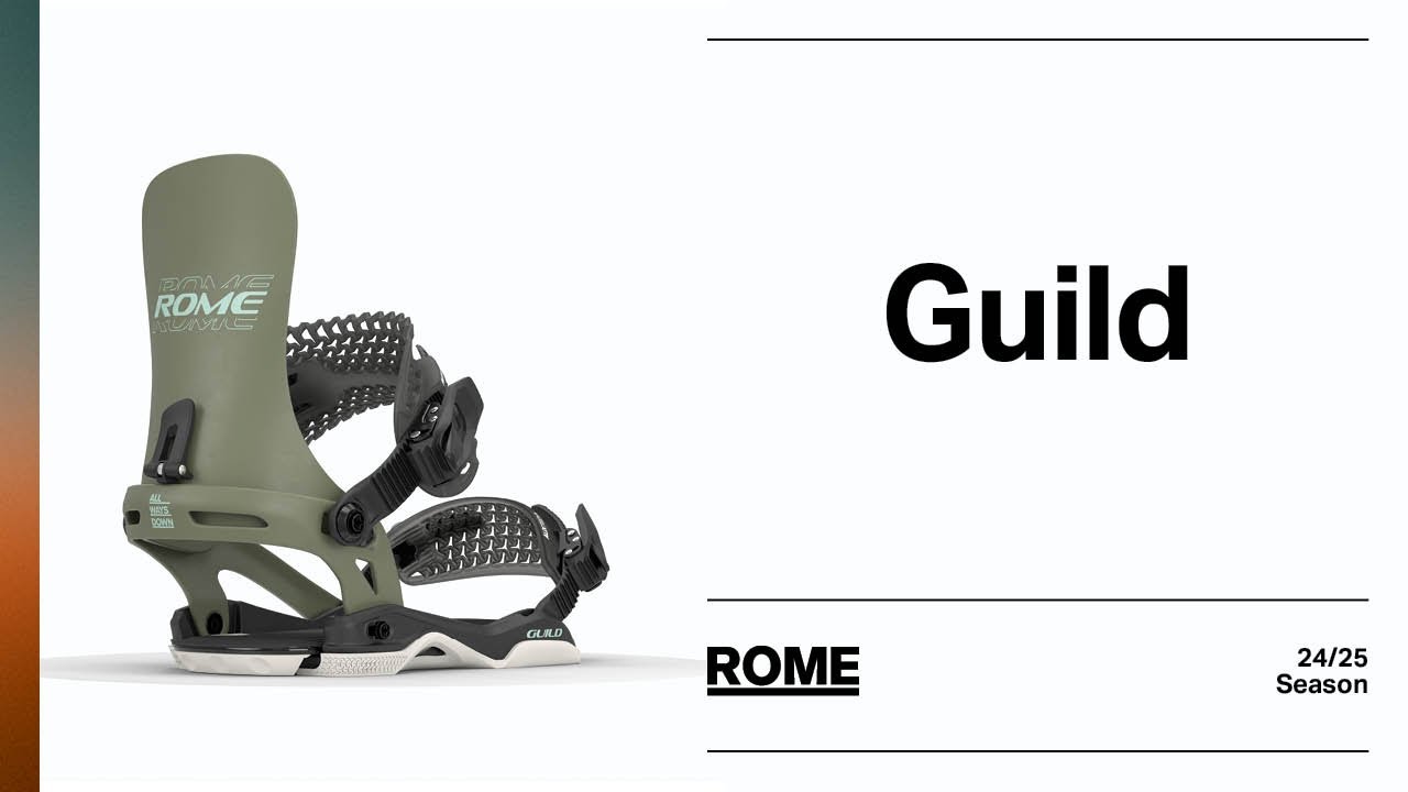 Rome Guild Snowboard Bindings - Women's 2025 | evo