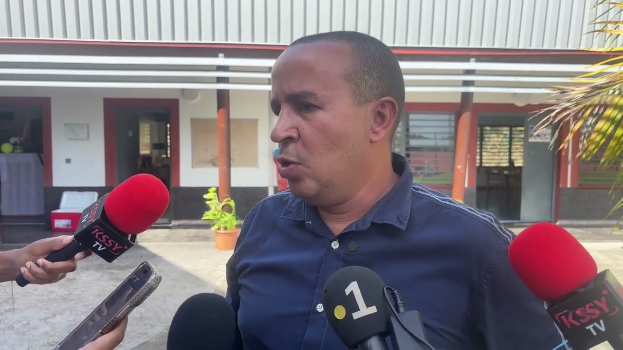 Olivier Francius présente le 11e tournoi international de tennis féminin de Petit-Bourg 