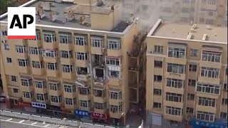 Explosion at an apartment building in Harbin, China, kills at least 1 and injures 3