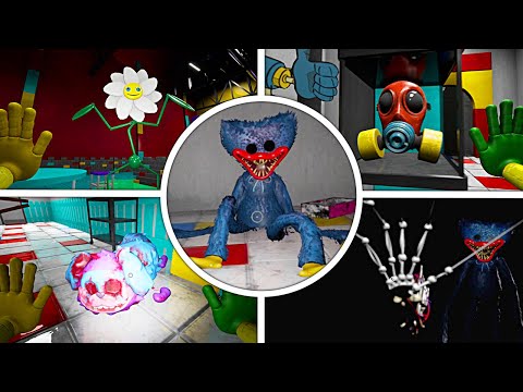 Poppy Playtime: Chapter 3 - All Bosses (Full Gameplay) 