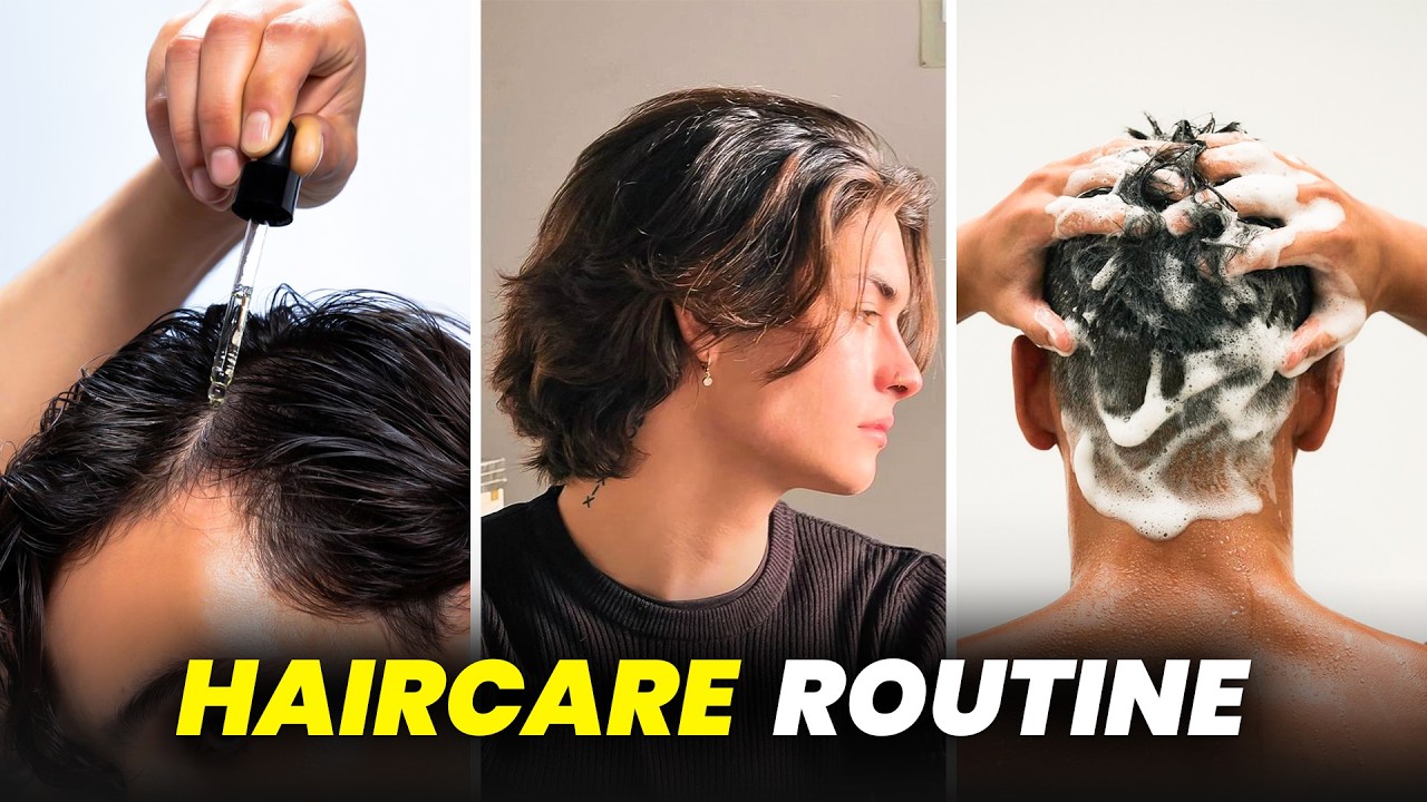 The Ultimate 5 Steps Haircare Routine For Men | Haircare Routine