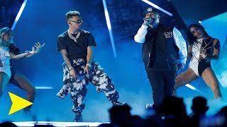 Nicky Jam ft  Ozuna Te Robare EN VIVO Premios Billboard 2019