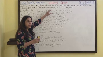 Functional Analysis : Lecture 13