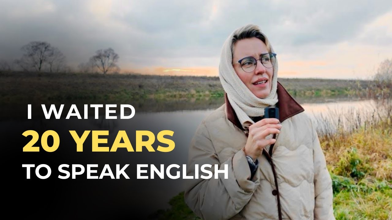 I Waited 20 Years to Speak English on Camera.Here's Why I Finally Did it.