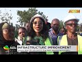 INFRASTRUCTURE IMPROVEMENT Sunyani West MP Cuts Sod For Five Major Development Projects