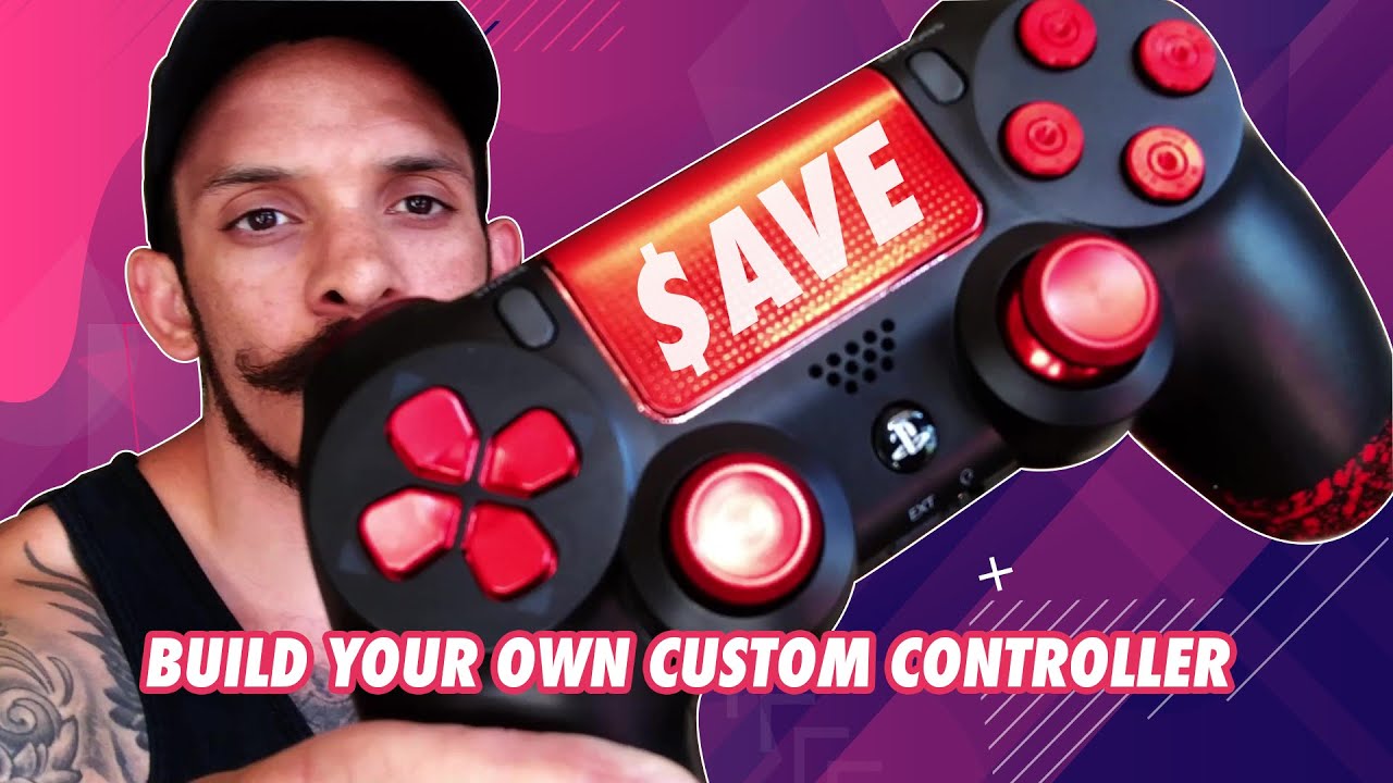 Custom PS4 PS5 Controller, Build Your Own & Save - YouTube