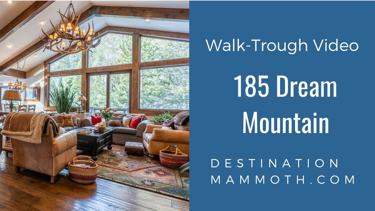 June Lake Real Estate 185 Dream Mountain Drive WalkThrough Video YouTube