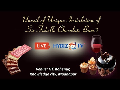 newspaper mockup LIVE | Unveil of Unique Installation of Six Fabelle Chocolate Bars | ITC Kohenur Knowledge city,Madh