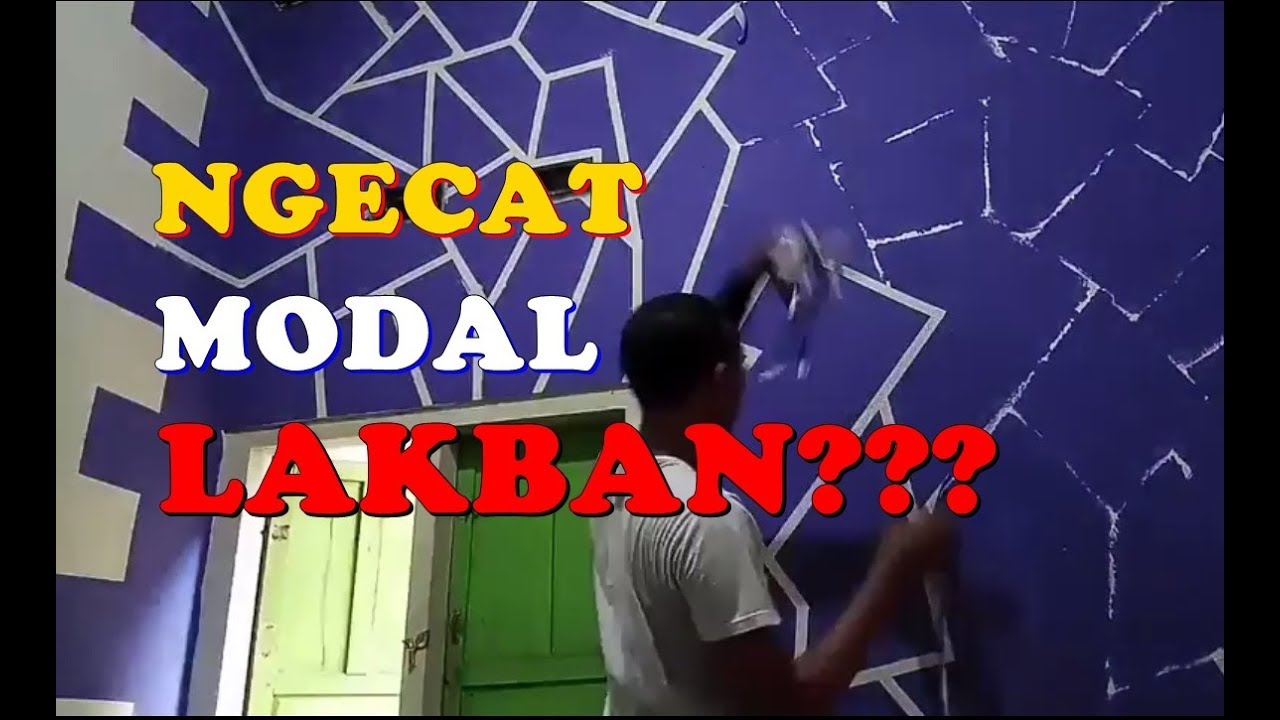 CARA MENGECAT KAMAR  KOS MENJADI UNIK DIY  1 YouTube