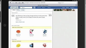 Edmodo Student Profile