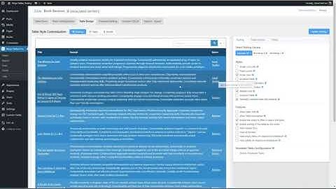 Creating a Dynamic Table with Ninja Tables Pro