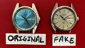 How To Know Your Glass Watch Crystal is Original Or a Replacement - 2 Obvious Tellers 