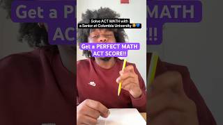 Study with me: ACT MATH EDITION *how to get a 36 on math* #shorts #highschool