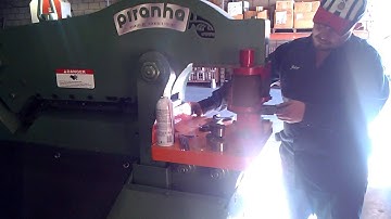 Piranha Ironworker 90 Ton