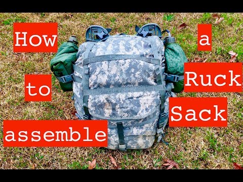 Video: How To Assemble A Backpack