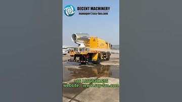 How do you determine the right size of a spray cannon for your needs? #dustsuppression #fogcannon