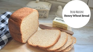 Bread Machine Honey Wheat Bread | Bread Machine Unboxing | Egg Free Bread Recipes