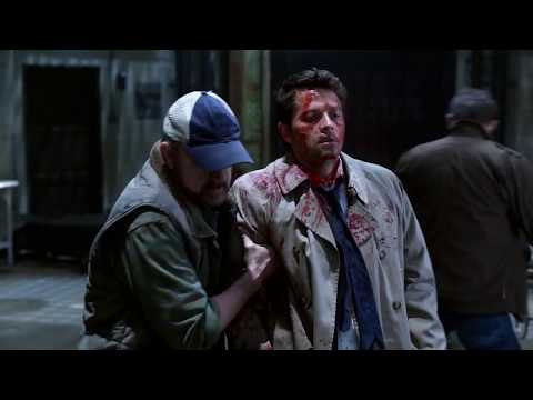 Supernatural | The leviathans take control of Cas | S7E01 | Logoless