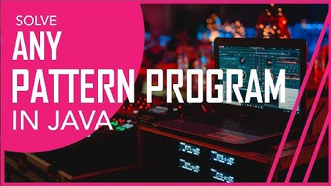 how to solve any pattern program in java | Java tutorial for beginners 2024 #java #javaprogramming