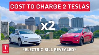The REAL Cost to Charge 2 Teslas (revealing my electricity bill) by Matt Danadel 4,157 views 10 months ago 10 minutes, 31 seconds
