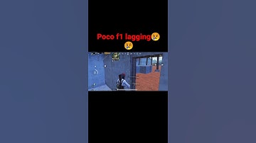POCO F1 lagging have you ever seen 😢😢#PUBG LAG😭😭