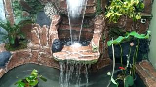 JASA PEMBUATAN KOLAM AIR TERJUN RELIEF TEBING