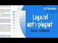 Logiciel antiplagiat  passer commande sur scribbr en moins de 2 minutes  