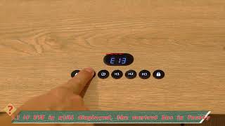 embedded seven-button controller malfunction E13、E23