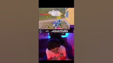 Jonathan Hacker Like 1v4 Clutch With UMP 😮!Hacker Or Wott 😱 #shorts #jonathangaming