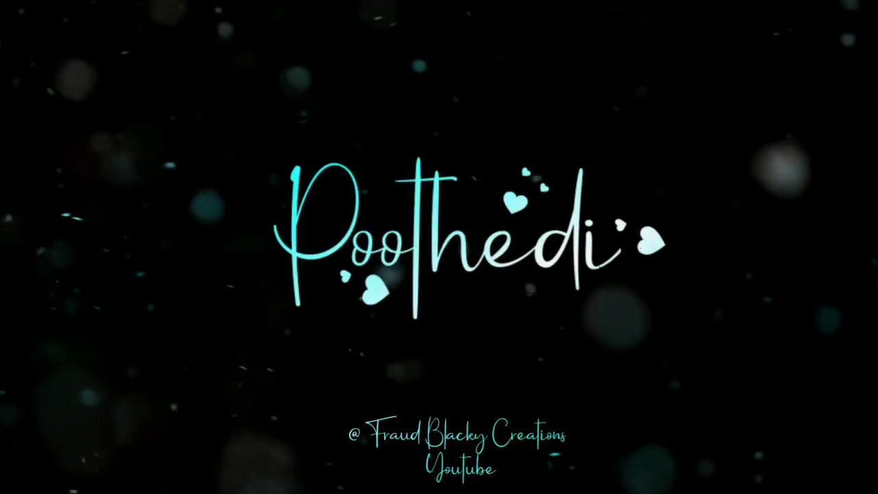 Vanna vanna Pattu poochi song black screen whatsapp status 💕 Tamil ...