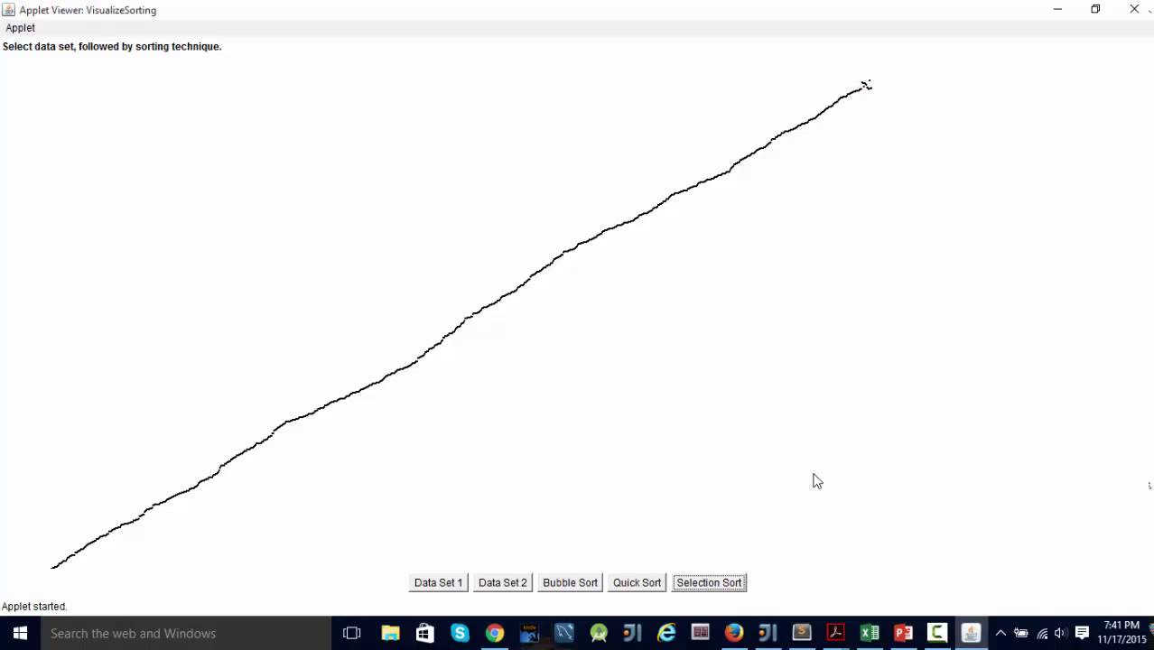 Visualization of Sorting Algorithms - YouTube
