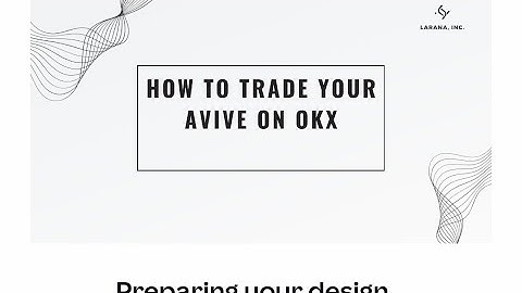 How to trade your Avive coin using OKX