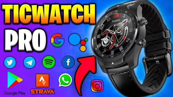 REVIEW DO SMARTWATCH TICWATCH PRO 512M- TELA AMOLED, NFC, GPS, GOOGLE  ASSISTENTE, PLAY STORE. VALE? - YouTube