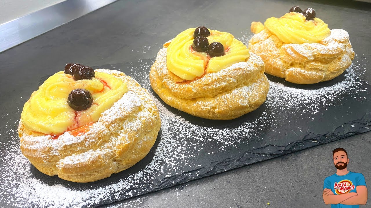 ZEPPOLE DI SAN GIUSEPPE AL FORNO - IL MIO DOLCE PREFERITO
