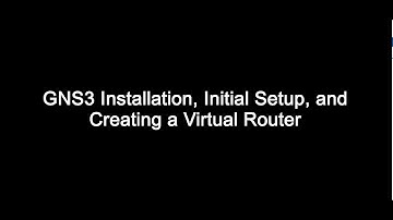 GNS3 VM Installation and Setup with VMware - Creating Virtual Cisco Router