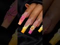 Tropical 3D Floral Water Droplet French #nailart #nails