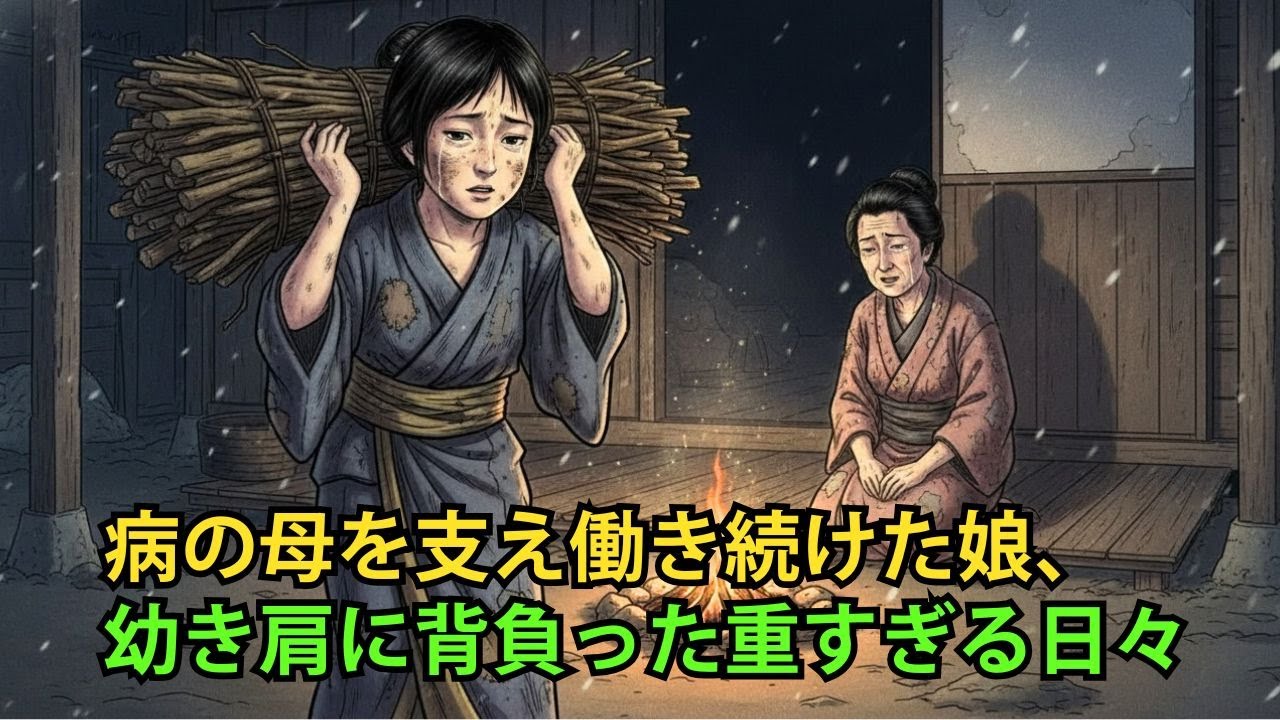 病の母を支え働き続けた娘、幼き肩に背負った重すぎる日々| 野談 | 伝説 | 昔話 | 説話 | 民話