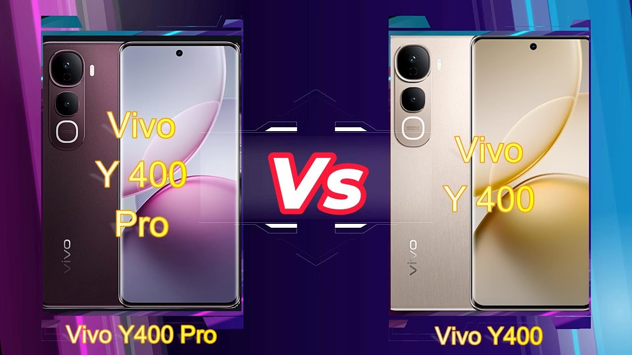Vivo Y400 Pro V/s Vivo Y400