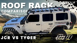 Jeep JL Overland Roof Rack Comparison: JCR vs Tyger (Made in USA vs. Made in China)