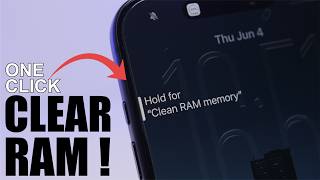 Clear iPhone RAM Memory with ONE CLICK !