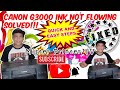 Canon G3000 INK NOT FLOWING SOLVED! (Quick and easy steps) MisterPrinterTV