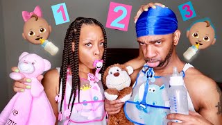 MOM & DAD ACTING LIKE A “BABY”👶🏽 **TOO FUNNY**🤣