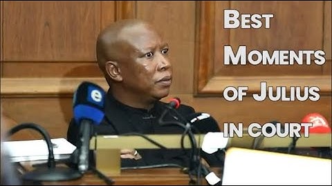 "I gave you an answer and I went beyond." Julius Melema in court.