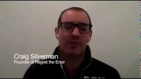 Craig Silverman: What should journalists think about before hitting the "retweet" button?