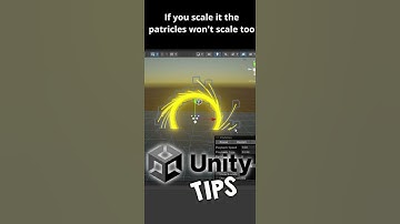 Scaling Particles Effects In Unity | Unity tips