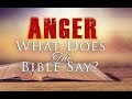 Anger What Does the Bible Say?