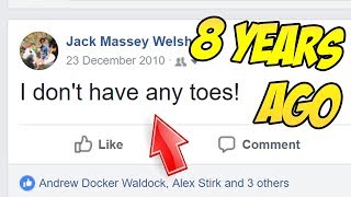 REACTING to my OLD FACEBOOK STATUSES