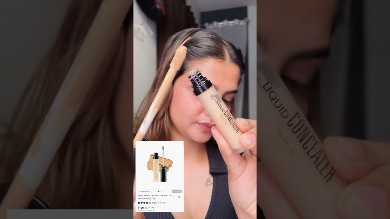 Swiss beauty concealer   shade- 04 medium Beige (review) 