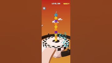 Stack Rider Level 308 WalkThrough Solution Gameplay